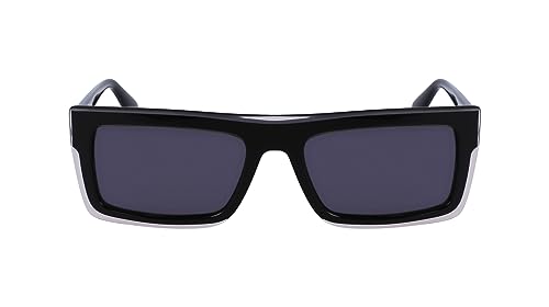 Calvin Klein Jeans Ckj23657S Sunglasses, 001 Black Crystal, One Size Unisex