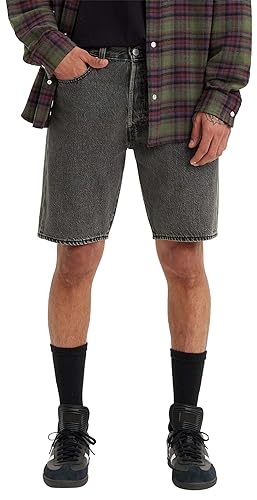 Levi'S 501 Original Shorts Pantaloncini Di Jeans, Grigio (Permanent Marker Short), 31W Uomo