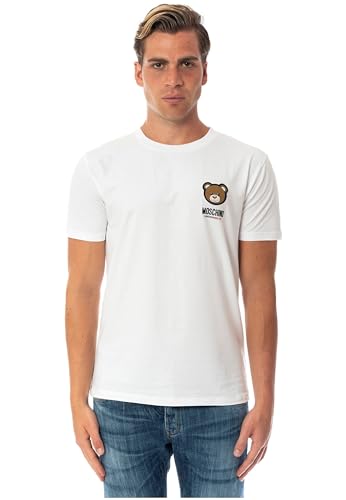 Moschino Underbear T-Shirt Uomo Cotone Bianco S