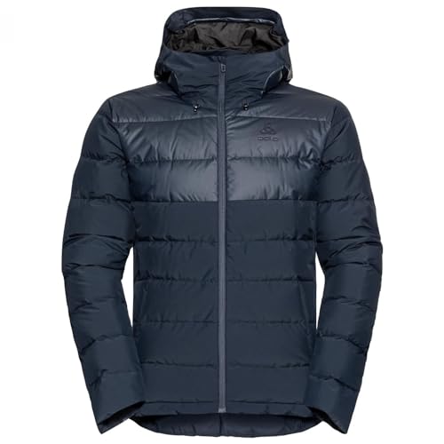Odlo Severin N-Thermic-Giacca Con Cappuccio, Zaffiro Scuro, M Uomo
