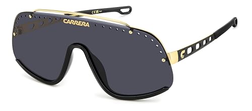 Carrera Flaglab 16 Occhiali Da Sole, Nero Oro, 99 Cm Unisex-Adulto