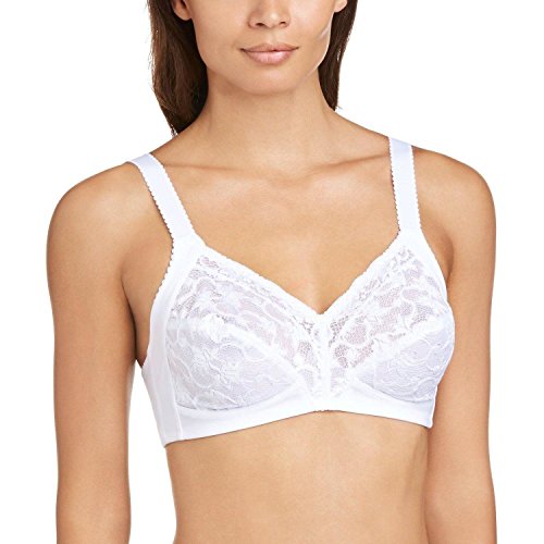 Triumph Donna Delicate Doreen N, Non-Wired Bra, White, 4G