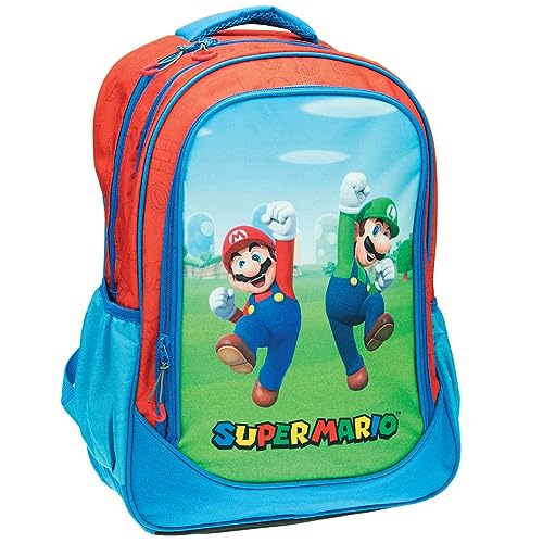 Mario Zaino Super 45 Cm - 2 Cpt, Mutlicolore