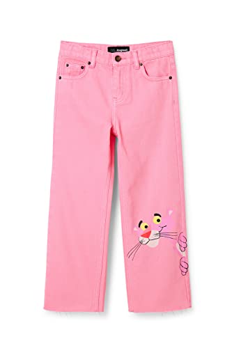 Desigual Denim_Pink Panther Jeans, Red, 10-Sep Ragazze