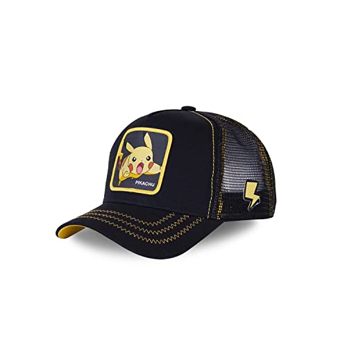 Capslab Pikachu Trucker Cap Pokemon Black - One-Size