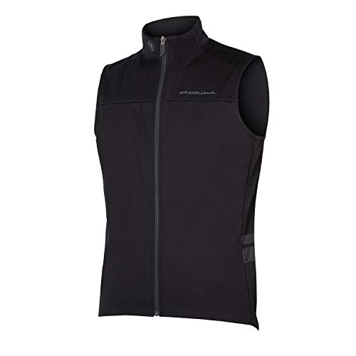 Endura Windchill - Gilet Da Ciclismo Invernale Antivento Da Uomo Ii, Nero 20., Medium