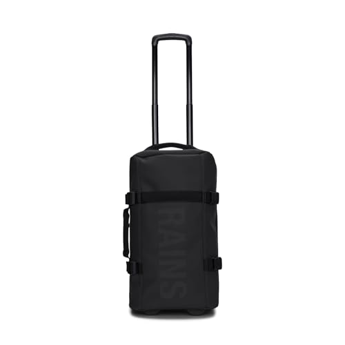 Rains Valigia Rains Modello Travel Bag Small, Con Due Scomparti Principali, Uno Con Fasce Elastiche Trasversali Ed Entrambi Con Chiusure In Mesh, Tasc