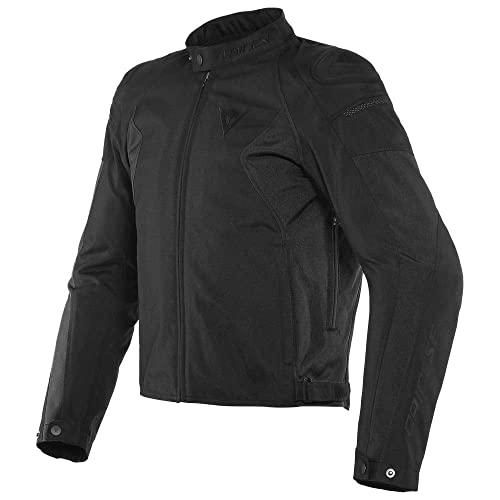 Dainese Mistica Tex Giacca Tessile Moto Nero 48