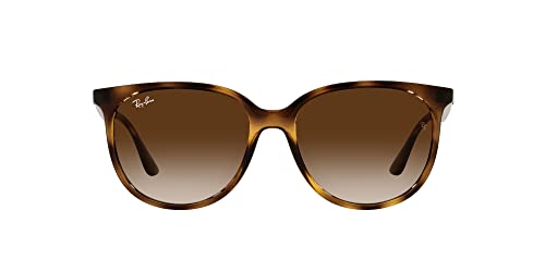 Ray-Ban 0Rb4378 Occhiali, Havana/Brown Shaded, 54 Unisex-Adulto