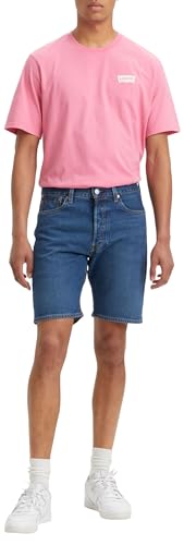 Levi'S 501 Original Shorts Pantaloncini Di Jeans, Bleu Eyes Break Short, 33W Uomo