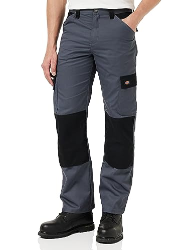 Dickies Everyday Pants, Pantaloni Da Lavoro Uomo, Grigio/Nero, 26W / 32L