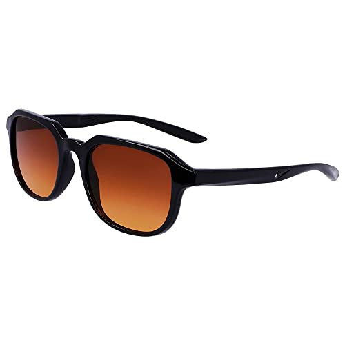 Nike Nike Reprise M Dv6958, Occhiali Unisex - Adulto, Black/Gradient Amber-Orange, 52