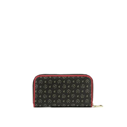 Pollini Portafoglio Donna Nero-Rosso - Te9001Pp02Q1100B
