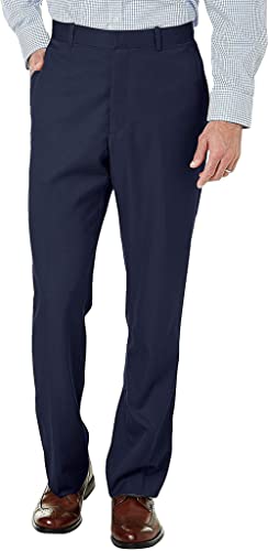 Perry Ellis Portfolio Modern-Fit Performance Pantaloni Eleganti, Crepuscolo, W32 / L30 Uomo
