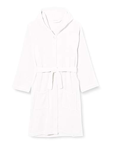 Playshoes Accappatoio In Pile Per Bambini, Vestaglia Unisex - Bambini E Ragazzi, Natura, 134/140