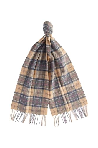 Barbour Tartan Lambswool Scarf One Size Dress Tartan