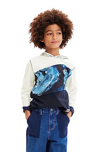 Desigual Ts_Xavier Blouse, Bianco, M Bambino