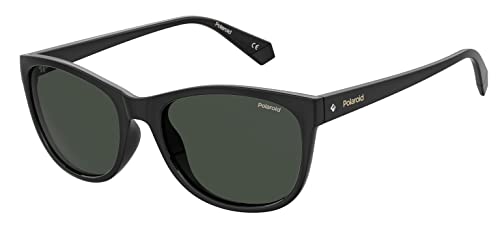 Polaroid Pld 4099/S, Occhiali Da Sole Donna, Nero, 55