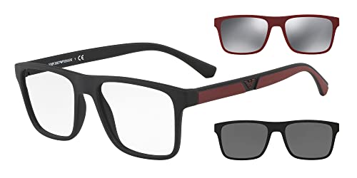 Emporio Armani Ea4115 Occhiali, Nero (Matte Black), 54 Unisex-Adulto