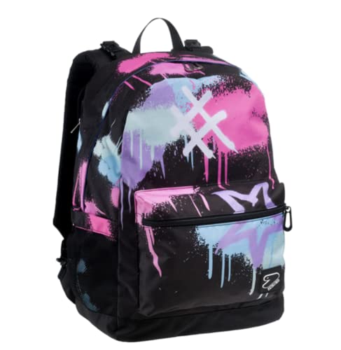 Seven Selezione Cartoleria Varzi Dal 1956 Zaino Backpack Reversible Music And Vibes Girl