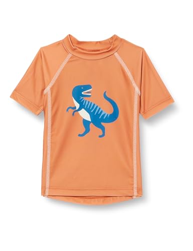 Playshoes Maglietta Rash Guard, Ocker Kurz Dino, 134/140 Kinder Unisex