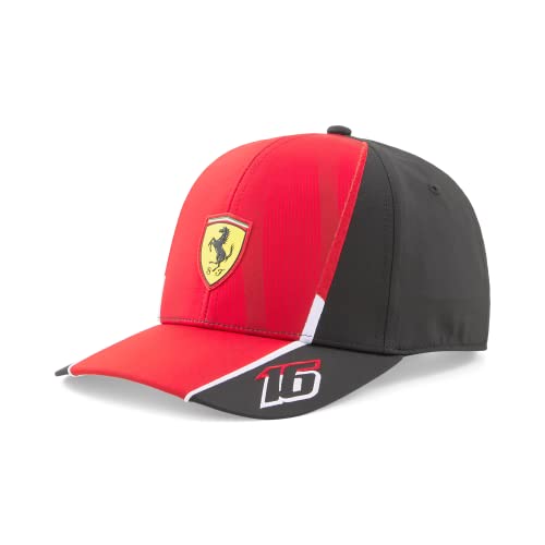 Puma Scuderia Ferrari - Cappellino 2023 Charles Leclerc - Rosso - Unisex - Taglia: Unica