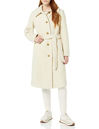 Amazon Essentials Cappotto Lungo In Sherpa In Poliestere Riciclato Dalla Vestibilità Comoda (Taglie Forti Disponibili) (In Precedenza Amazon Aware) Do