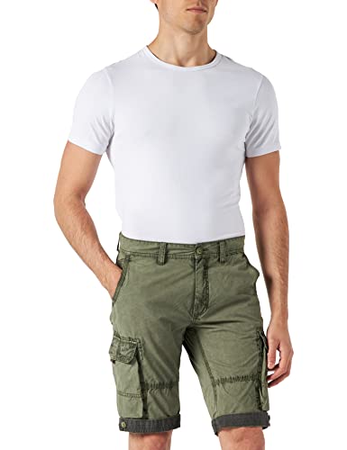 Pioneer Bermuda-Shorts-Collin, Calliste Green, 48 Uomo