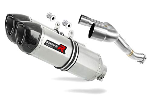 Xt 660 Z Tenere Marmitta Racing Doppio Hp1 Carbon Dominator Exhaust Terminale Di Scarico Silenziatore 2008 2009 2010 2011 2012 2013 2014 2015 2016