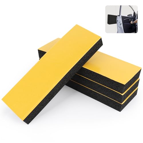 Risvowo Protezione Della Parete Del Garage, 4 Pezzi Paracolpi Portiere Auto Impermeabile Ammortizzanti, Gommapiuma Adesiva 30 X 10 X 3 Cm, Paracolpi G