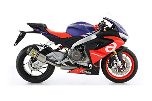 Arrow Marmitta Omologata Indy Race Titanio Aprilia Rs 660 '20 Con Fondello Carby Per Collettori Arrow