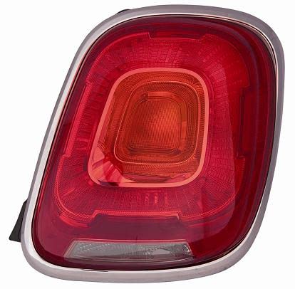 Fanale - Gruppo Ottico Posteriore Bordo Satinato Fia.T 500 X - 01/'15>07/'18 - Dx