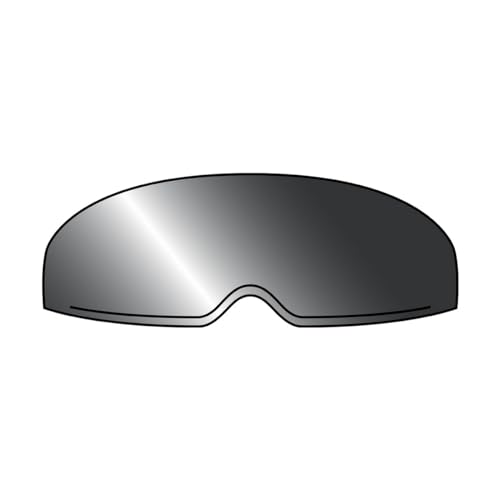 Airoh Visiera Parasole Interna Per Casco Moto 2018 Rev Dark Smoked (Default, Nero)
