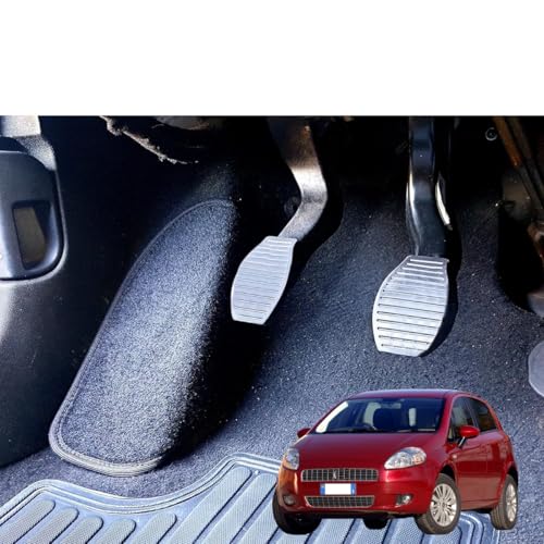 Tappetino Protettivo Per Pedana Poggiapiede Compatibile Con Fiat Grande Punto, Compatibile Con Fiat Punto Evo, Compatibile Con Fiat Punto 199