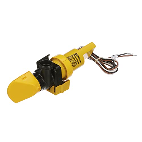 Whale-Pompa Di Sentina Whale Supersub Smart 650 Modello: 650 Gph Consumo Amp.: 3,4 Portata Lt/H - M 0: 40 Portata Lt/H - M 1: 34 Portagomma Mm: 19 V: 