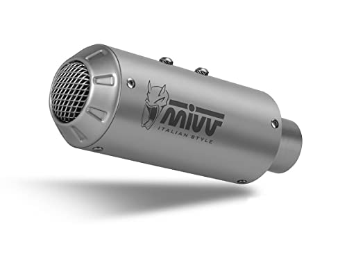 Mivv Slip-On Standard Mk3 Acciaio Inox Compatibile Con Ktm 790 Duke 790 Ccm Anno Di Costruzione 18-20