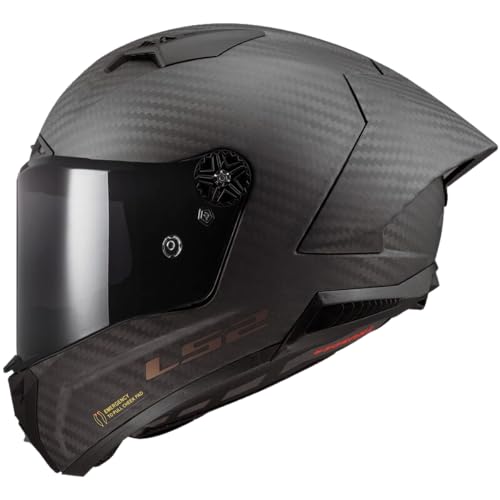 Ls2, Casco Moto Integrale Thunder Carbon Gp Aero Matt Carbon, L