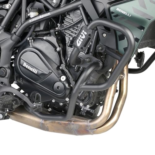 Givi Tn8717 Paramotore Tubolare 25 Mm Nero, Compatibile Con Benelli Trk 702, Trk 702 X 2023-2024