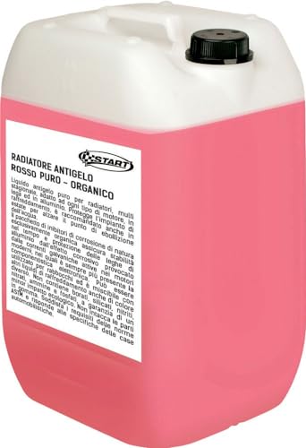 Liquido Radiatore Antigelo Puro Long Life Rosso 25 Kg