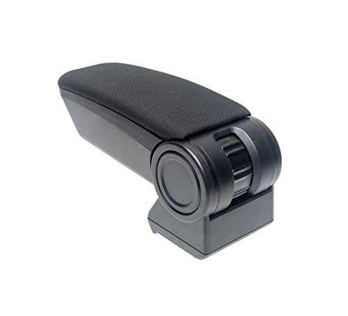 Rati Armster3 Bracciolo Centrale Con Rivestimento In Tessuto, Compatibile Con Renault Zoe 2020- Bracciolo Centrale Con Vano Portaoggetti I Su Misura P