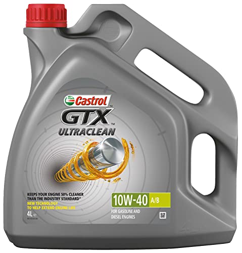 Castrol Gtx Ultraclean 10W-40 A/B, 4 Litri