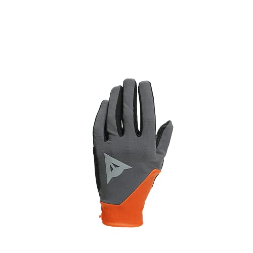 Dainese Hg Caddo Gloves, Guanti Lunghi Per Bici, Mtb, Downhill, Enduro, All-Mountain, Ciclismo, Per Uomo E Donna, Arancione/Grigio Scuro, Xxs