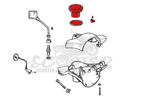 Contachilometri Contakm Piaggio Vespa Px-Pk Xl 583074