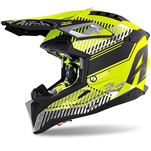 Airoh Aviator 3 Wave Yellow Matt Xl