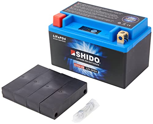 Batteria Al Litio Shido Ytx14-Bs
