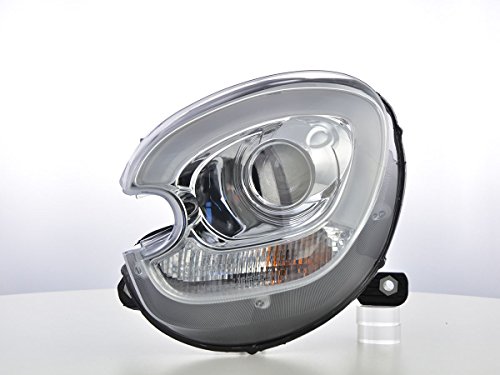 Fari Allo Xeno Led Drl Look Mini Countryman R60 Anno 10-17 Cromato Cromato Mini
