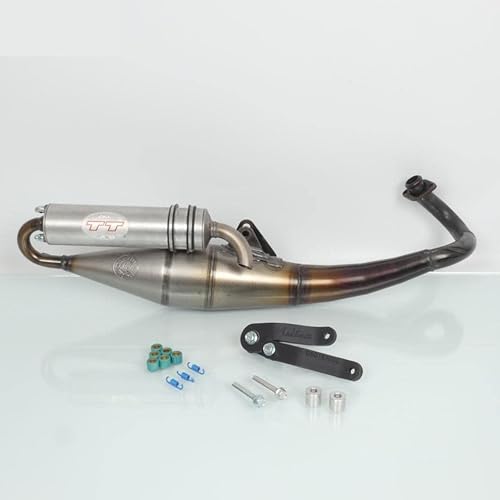 Marmitta Leovince Per Scooter Piaggio 50 Nrg 1994 Ã 1996 4060 / Hand Made Tt Nuovo Di Zecca