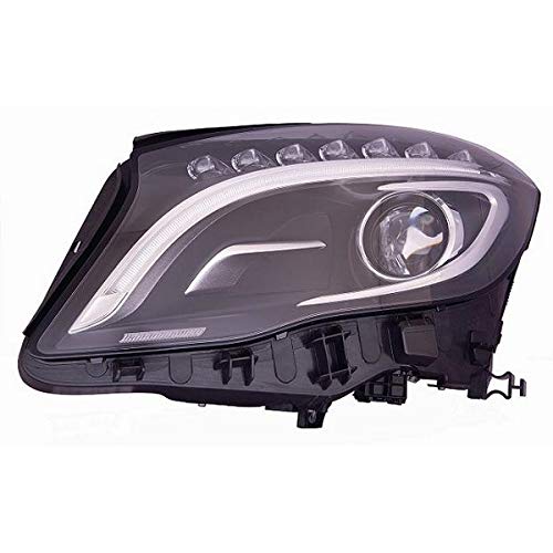 7445612036031 Derb Faro Proiettore A Led Sx Sinistro [Lato Guida] (Elettrico) Parabola Nera