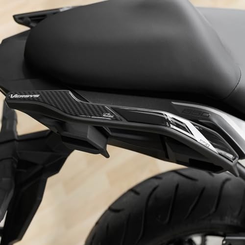 Resin Bike Adesivi Moto Compatibile Con Kawasaki Versys 650 2024. Protezioni Maniglie Passeggero Da Urti E Graffi. Adesivi Resinati Con Effetto 3D Mad