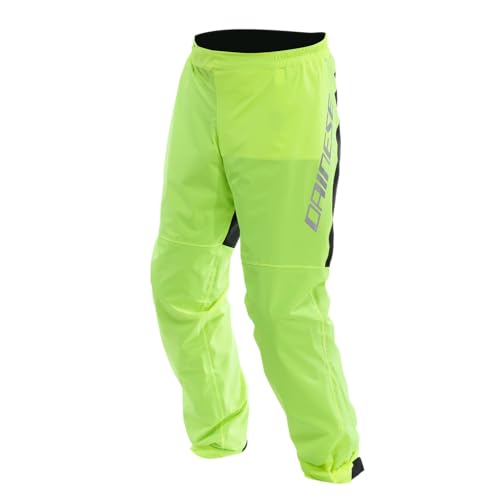 Dainese - Ultralight Rain Pants, Pantaloni Antipioggia Impermeabili E Antivento, Ultra Leggeri, Ripiegabili, Pantaloni Antipioggia Per Moto, Unisex, G